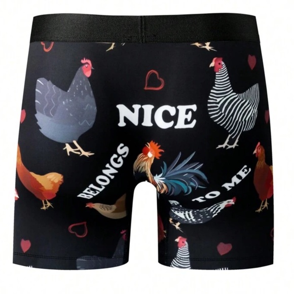 ๐ชท "Nice ๐ Belongs to Me" Funny Boxer Briefs - Picture 3 of 7